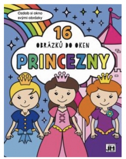 Omalovánky do oken - Princezny