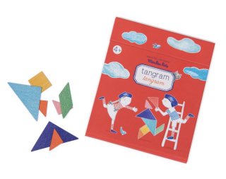 Magnetická hra Tvary a obrazce TANGRAM