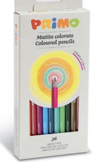 Pastelky šestihranné 36ks, tuha Ø 2,9mm,